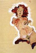Female Nude, Egon Schiele